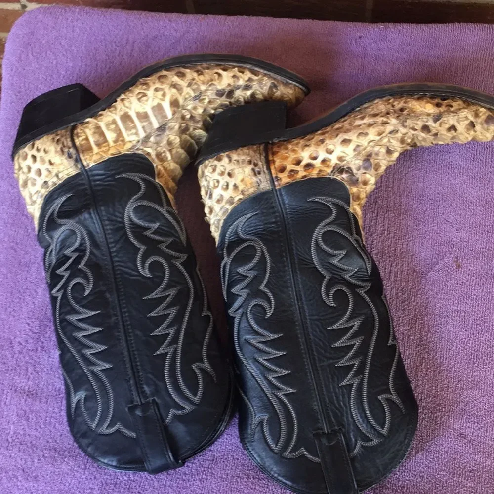 Laredo Snakeskin Boots